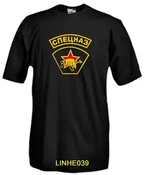 2019 новая футболка высокого качества, футболка с логотипом спецназа, рубашка спецназа, военная сетка СССР, летняя хлопковая футболка