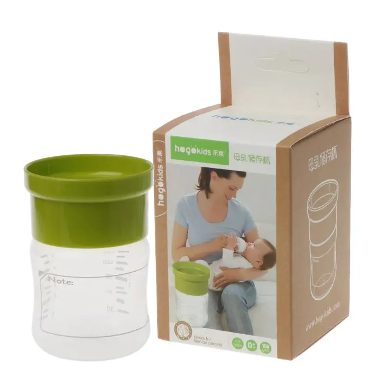 

150ml Baby Breast Milk Collection Storage Bottle Wide Neck with BPA Free PP Baby Food Storage Safe Almacenaje for Baby