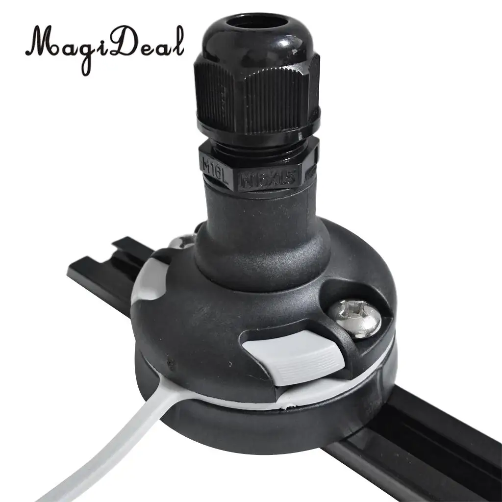 MagiDeal Durable Nylon Kayak Safety Flag Base Mount Replacement for DIY Marine Boat Canoe Dinghy Yacht Replacement Accessories