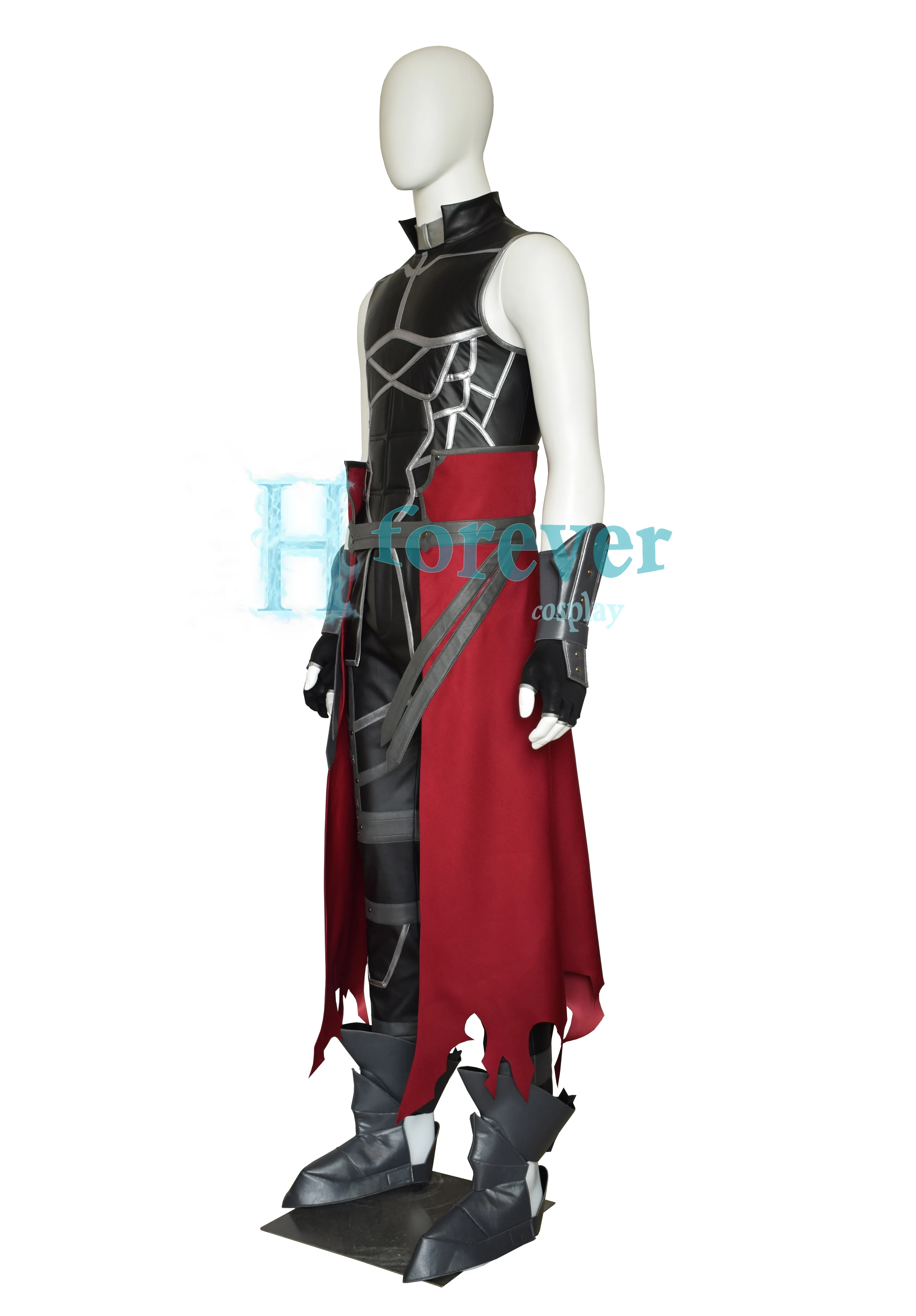 Аниме! Форменный костюм для косплея Fate/Stay Night Emiya Shirou Archer Melanization на заказ
