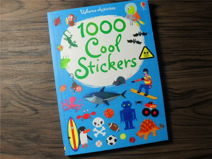 1000 шт Мультяшные сценические наклейки s детские наклейки книги с животными принцесса динозавр дорожные книги для дошкольников 15,2*21 см - Цвет: cool for boy