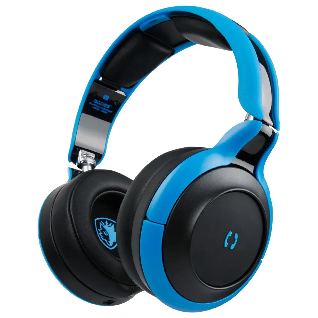 Оригинальные Игровые наушники SADES D806 Беспроводные стереонаушники Bluetooth 4 1 для ПК