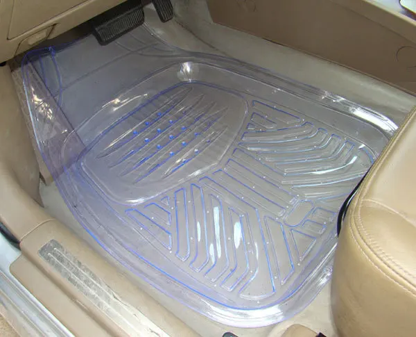 

STARPAD For stereoscopic transparent PVC waterproof mat,car mat,non-slip mat ,floor mats installed a set of five Ottomans