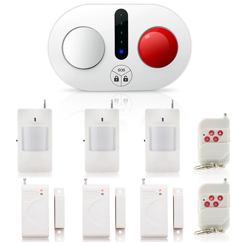 

SOS one key emergence alarm Sound And Light Alarm Signal Siren Acousto-optic Alarm