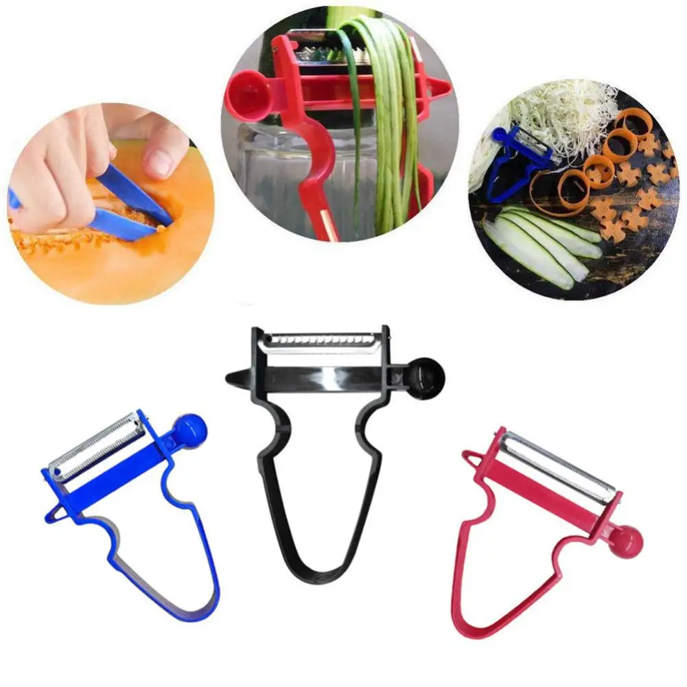 

3Pcs/Set Multifunctional Kitchen Peeler Slicer Shredder Vegetable Fruit Cutter kichen accessories articulos de cocina