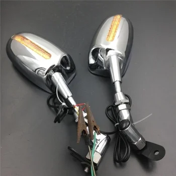 

Motorcycle LED Turn Signals Rearview Rear View Side Mirror For Honda CBR600RR CBR1000RR Kawasaki Ninja 636 ZX6R Yamaha YZF R1 R6