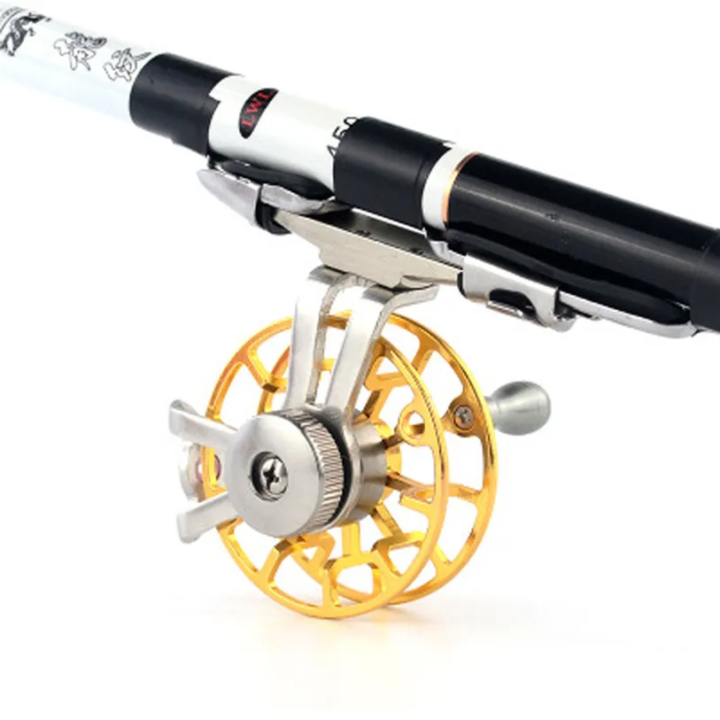 New Aluminum Fly Fishing Reel Diameter 55mm Size Right Hand Retrieve