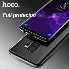 Hoco Прозрачный Мягкий tpu Чехол для Samsung Galaxy S8 и S8+ S8 Plus Защитный чехол Хоко на Самсунг Крышка Ультра Тонкий Защита Прозрачный Силиконовый Чехол Тонкие чехлы для Самсунга S8 Плюс