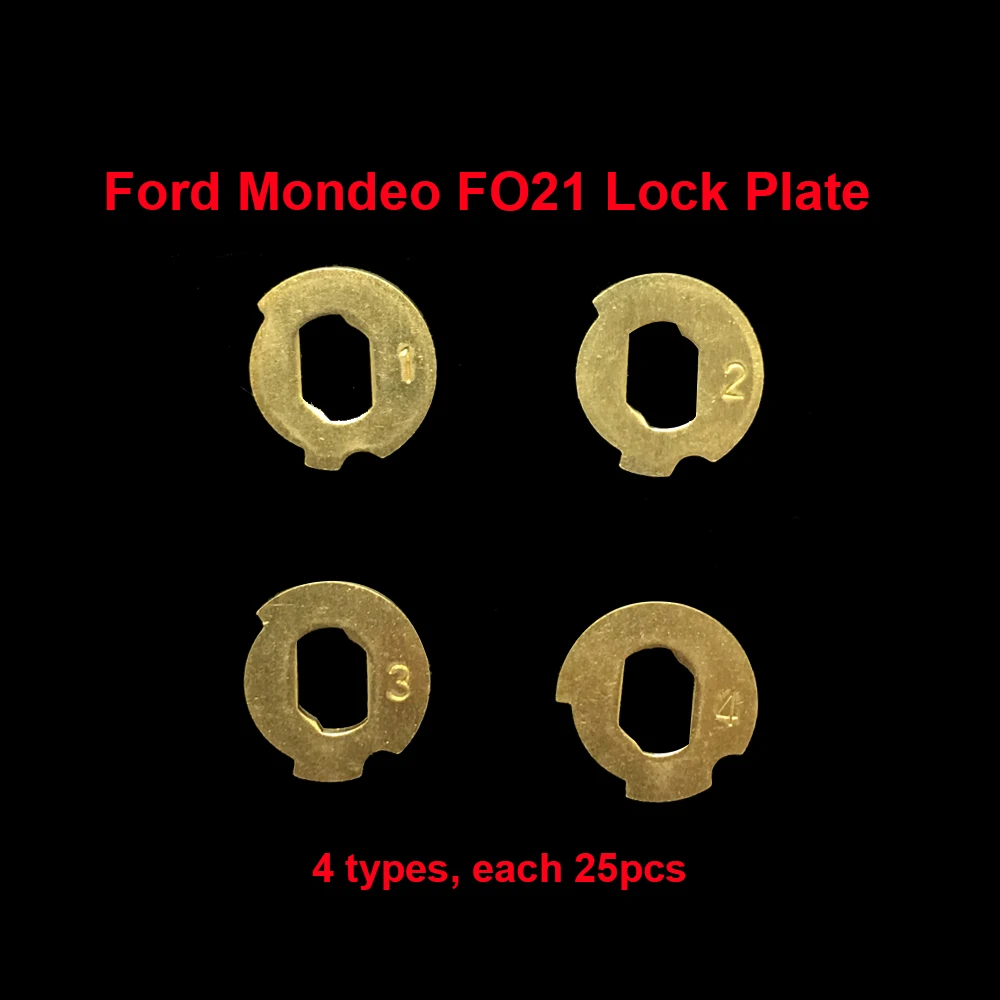 CHKJ 100 шт./лот Автомобильный Замок язычок для Ford Mondeo FO21 пластина № каждый 25 шт.