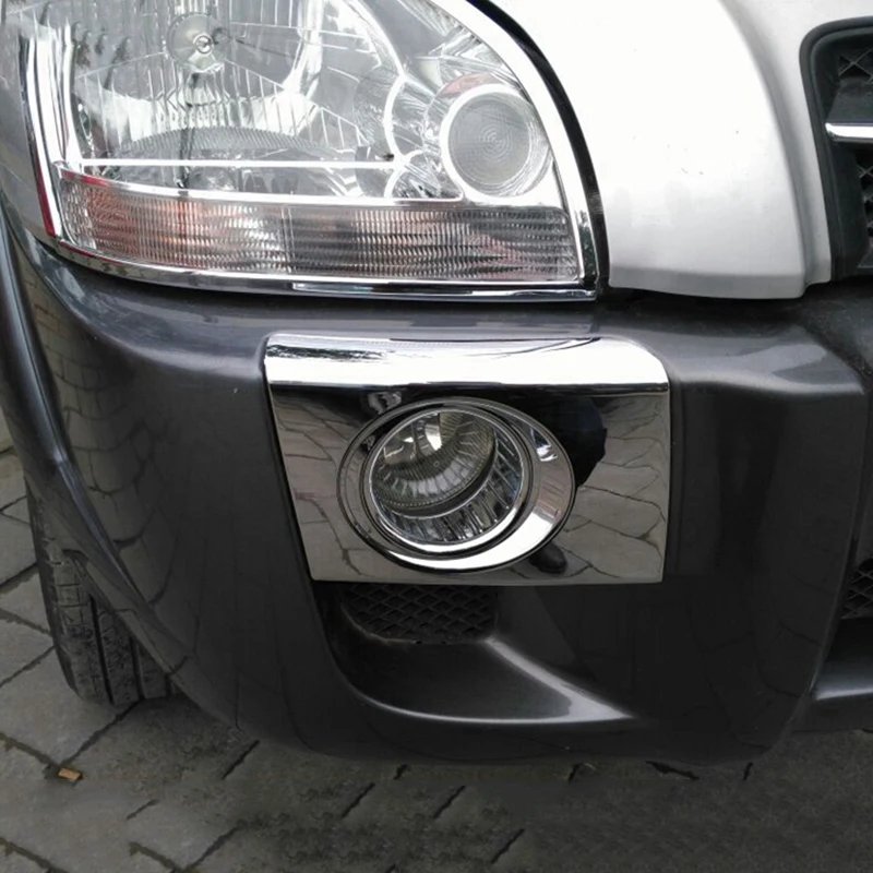 Для Hyundai Tucson 2005 2006 2007 2008 первое поколение ABS хром внешняя передняя противотуманная