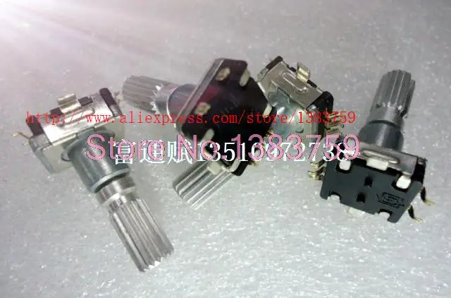 

5PCS Car Audio digital potentiometer rotary encoder switch SMD EC11-20 bit 22KQ