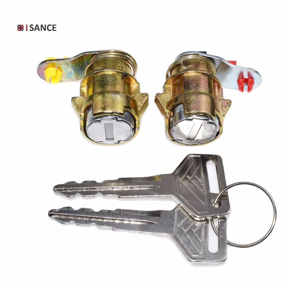 

ISANCE Ignition Key Switch Door Lock Cylinder 2 Keys For Toyota 1998 4runner