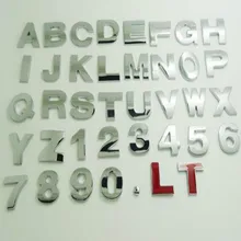 height 2.5CM Letter alphabet car emblem Letters A B C D E F G H I J K L M N O P Q R S T free shipping height 2.5CM Letter alphabet car emblem Letters A B C D E F G H I J K L M N O P Q R S T free shipping