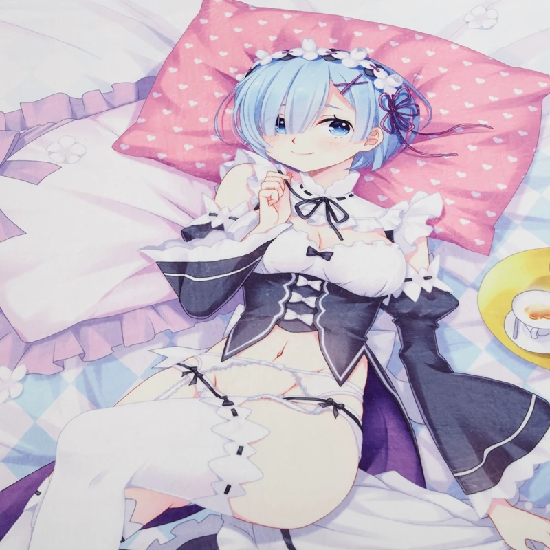 Фланелевое Одеяло для косплея по мотивам аниме JK Re : Life in a different world from zero Rem Ram 150*200