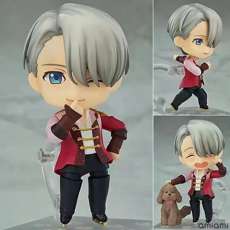 Nendoroid 741 Юрий su Ghiaccio Виктор Никифоров Действие ПВХ фигура да Collezione модель игрушки |