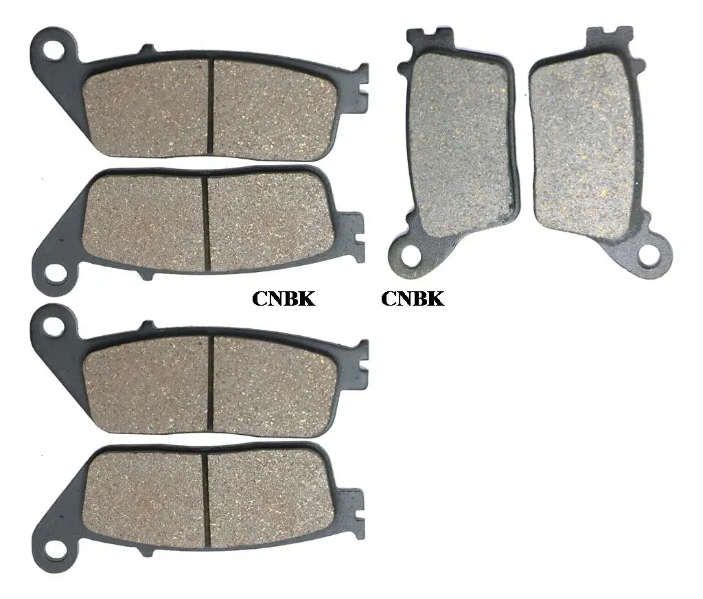 Комплект дисковых тормозных колодок F + R для HONDA 600 CB F7-9 FA FB FC Hornet CB600 2008 2009 2010 2011 2012