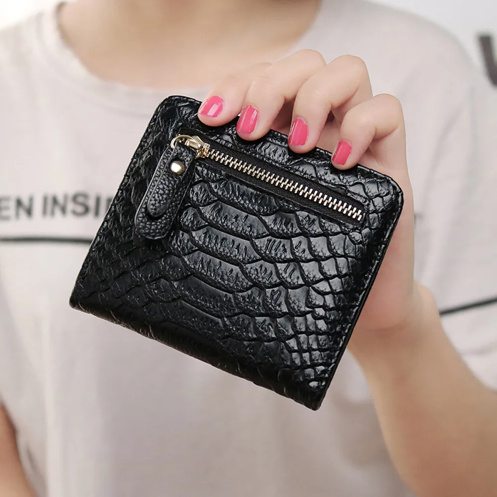 

2016 New Fashion Women Wallets Short Small Bag Lovely Purse Clutch With Zipper Card Holder Handbag Bag Small Female Purse