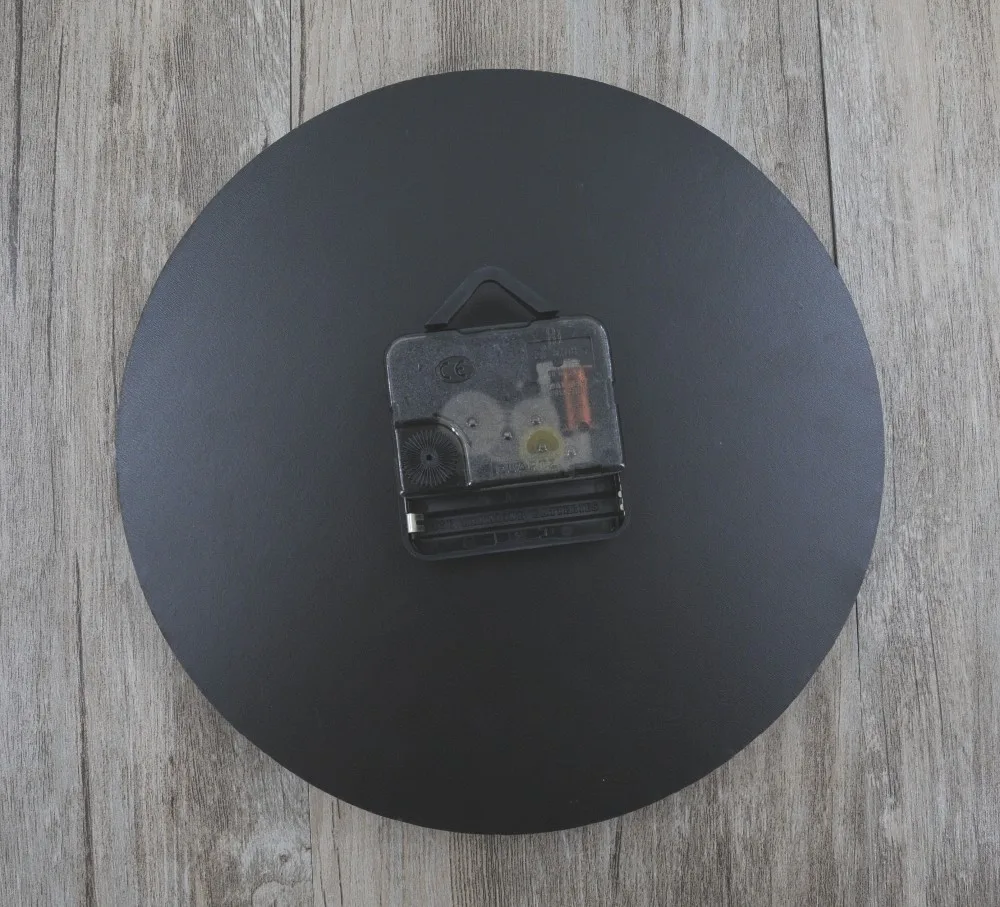 10pcs/lot sublimation blank Custom Designs clocks fashion watches wall clock rushed mirror sticker diy living room decor