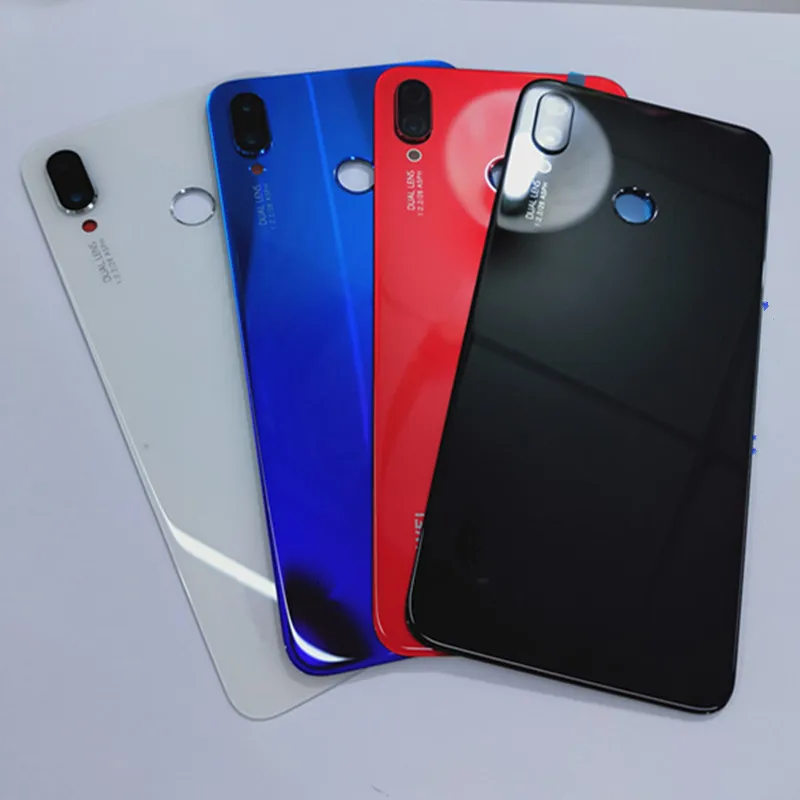 Оригинальный чехол для HUAWEI nova 3i задняя крышка P smart plus 2018 стеклянный аккумулятор с
