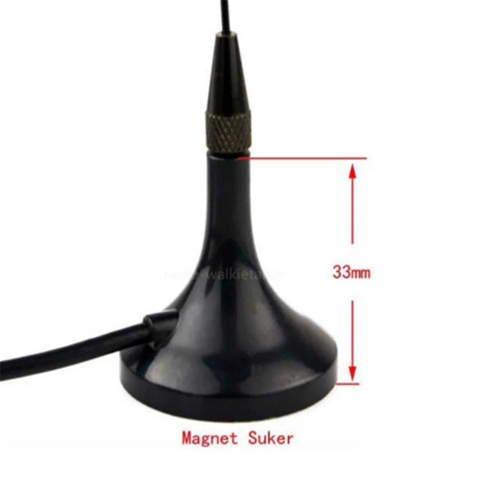2 шт. радио антенна UT 108UV усиления SMA F двухдиапазонный UHF/VHF для Baofeng Радио рация UV 5R