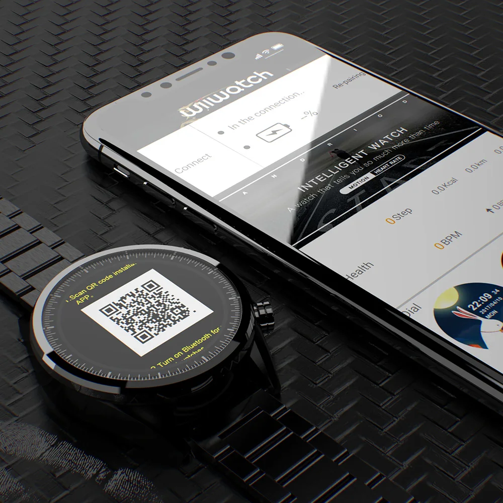 New LOKMAT LK08 4G Smart watch Android 7.1 MTK6739 3GB+32GB 400*400 AMOLED Screen 610mAh Battery Smartwatch GPS Smartwatch Men