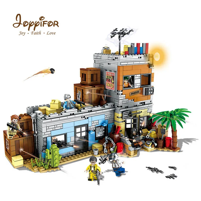 

Joyyifor D207 PUBG FPS Tactical competitive Game MILITARY Soldier Weapon Compatible LegoeINGlys Building Blocks Figure Kids Toys