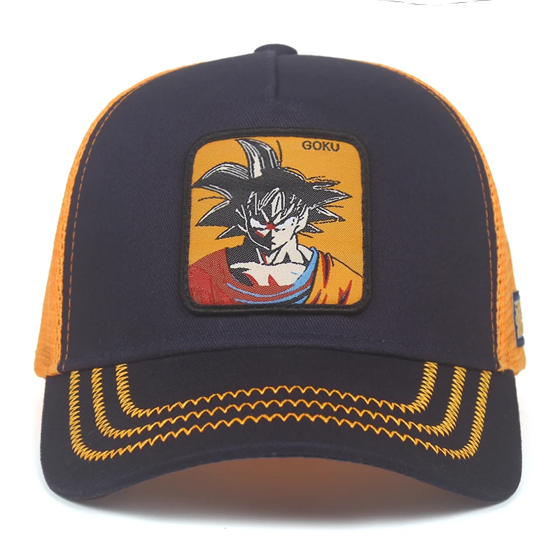 Бренд MAJIN VEGETA Dragon Ball Snapback Кепка хлопковая бейсбольная кепка для мужчин и женщин хип-хоп папа шляпа Дальнобойщик сетчатая шапка дропшиппинг