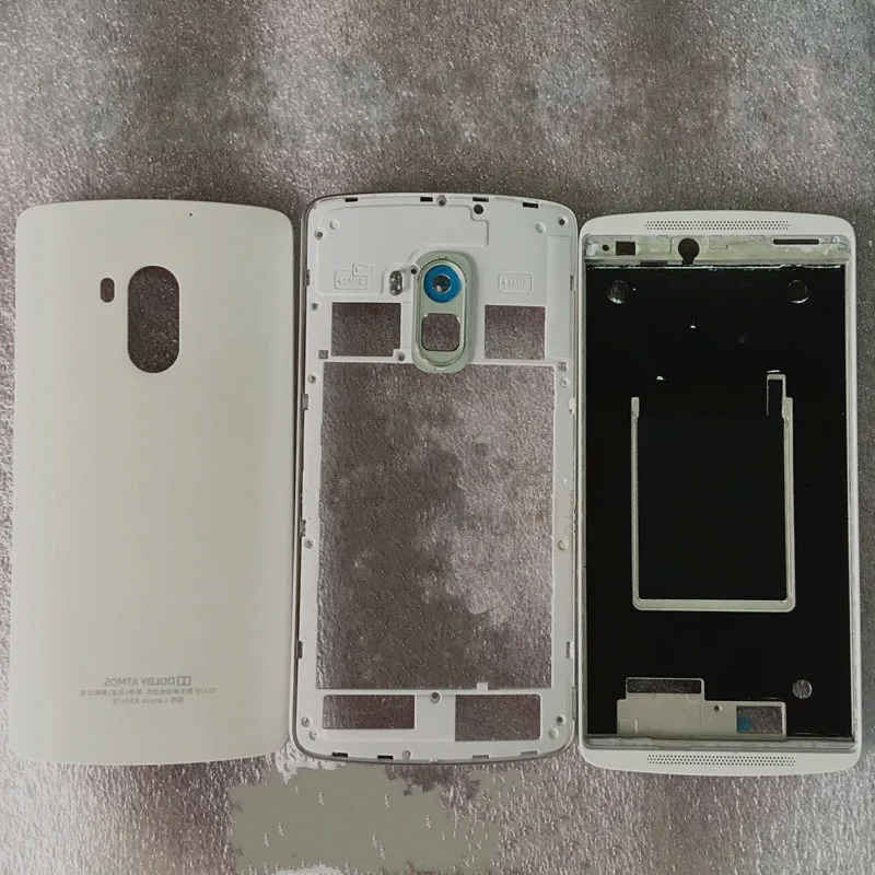 Новый отдел кадров Ближний рамка Батарея задняя крышка для Lenovo K4 Примечание A7010