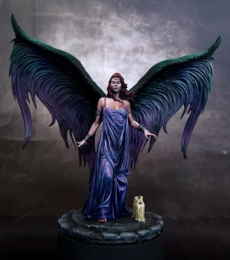 

Resin Kits Scale Lilith angel beauty fantasy high 7cm Resin Model Free Shipping