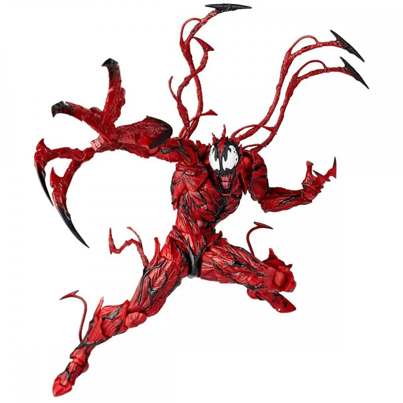 

Spider Man Revoltech Series NO.008 Carnage The Amazing Cletus Kasady PVC Action Figure Collectible Model Toy Gift