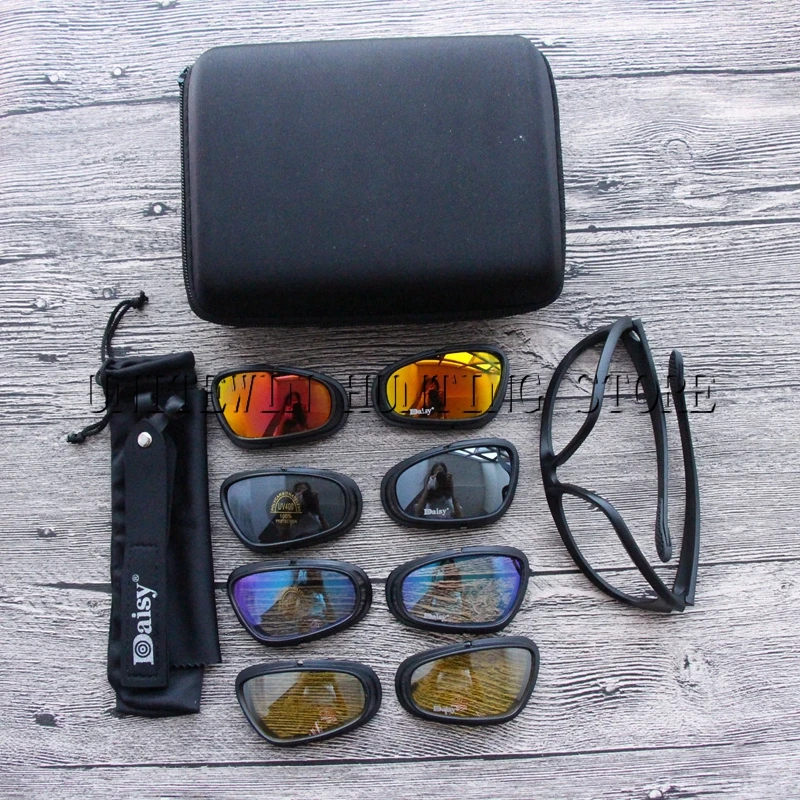 Prix pour Daisy C5 Sports de Plein Air Lunettes de Soleil Tactique Chasse UV Protection Lunettes de Camping Hommes Femmes Lunettes Prix pour Daisy C5 Sports de Plein Air Lunettes de Soleil Tactique Chasse UV Protection Lunettes de Camping Hommes Femmes Lunettes