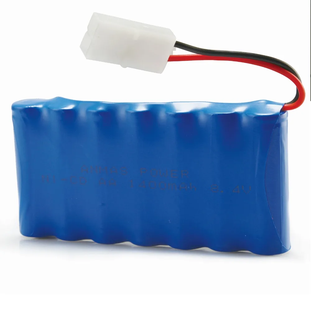 Anmas power Ni Cd Аккумулятор 8,4 V 1400mAh перезаряжаемый аккумулятор Tamiya Plugfor RC лодка модель автомобиля игрушка