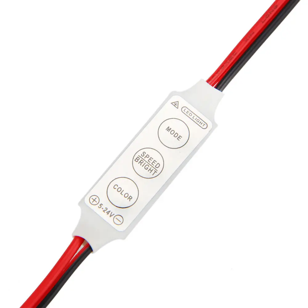 10PCS/lots 12V Wired Control Module Strobe Flash For Car Household LED Strip/Bulb
