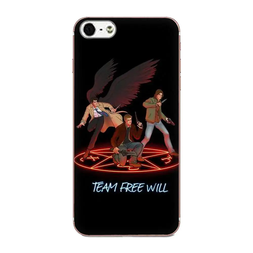 Castiel Cas Supernatural для Samsung Galaxy Note 5 8 9 S3 S4 S5 S6 S7 S8 S9 S10 mini Edge Plus Lite мягкий чехол