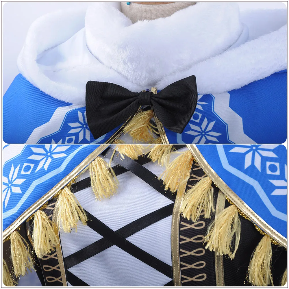Карнавальный костюм Love Live! Женское платье корсет без рукавов Umi Sonoda для игр