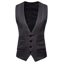 Весенний жилет мужской сплошной Модный повседневный Дикий деловой жилет мужской жилет без рукавов жилет Chalecos Para Hombre