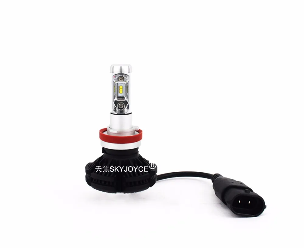 2X auto led headlight H4 3000K 6500K 8000K All in one led X3 Car LED Headlight Auto Headlamp Bulb H4 H7 H8 H11 H16 9012 90056 (1)