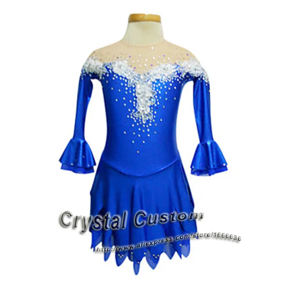 Custom Ice Figure Skating Dresses For Women New Brand Vogue Figure