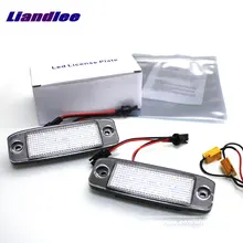 Liandlee For KIA Carens / Ceed / Rondo / LED Car License Plate Light / Number Frame Lamp / High Quality LED Lights