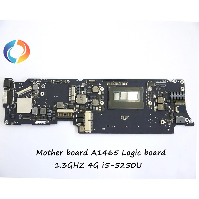 Laptop Mother board A1465 Logic board 1.3GHZ 4G i5-5250U Early 2013 For MacBook Air 11' Laptop Mother board A1465 Logic board 1.3GHZ 4G i5-5250U Early 2013 For MacBook Air 11'