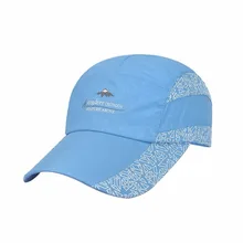 Горячие Для мужчин Для женщин быстросохнущая дышащие спортивные Кепки s Зонт Бейсбол Running Кепки шляпы для рыбалки кемпинг на природе, езда на велосипеде Hat