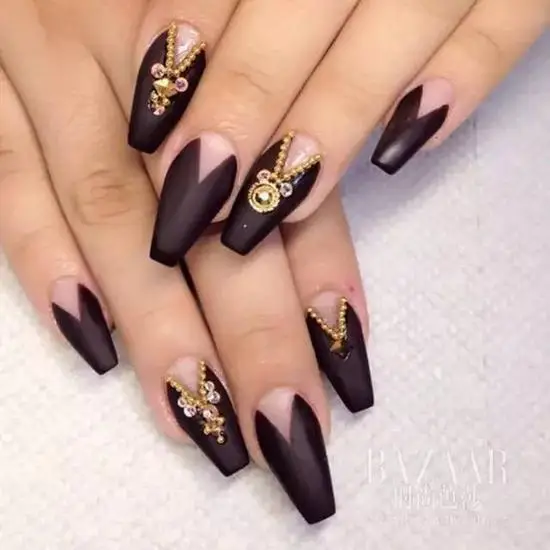 Arte do Unha Unhas para Casa Salão de Beleza Francês Manicure Unhas Falsas Longo Falso Unha Capa Completa Faça Você Mesmo Beleza Arte Dicas Bailarina Profissional 7 arte dicas bailarina unhas para casa profissional salão de beleza