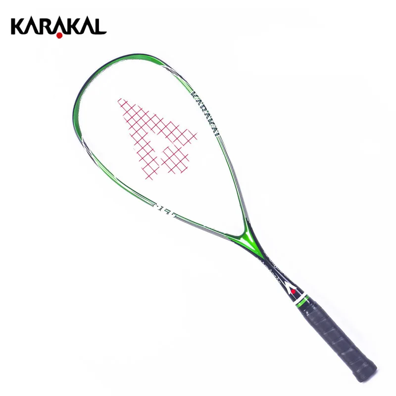 Качественная ракетка-Сквош Karakal с мешком карбоновая ракетка-Сквош желтая зеленая ракетка-сквош с мешком для ракетки Karakal сквош ракетки - изображение