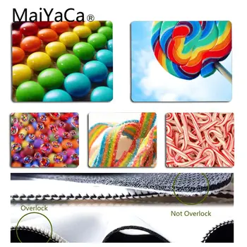 

MaiYaCa Rainbow Candy Office Mice Gamer Soft Mouse Pad Size for 18X22CM Speed Version Gaming Mousepads