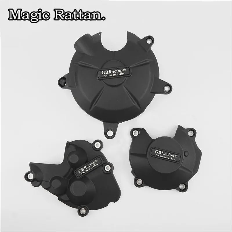 Motorcycle Engine Case Cover Set Engine Cover Kit Protection Fit ZX 6R