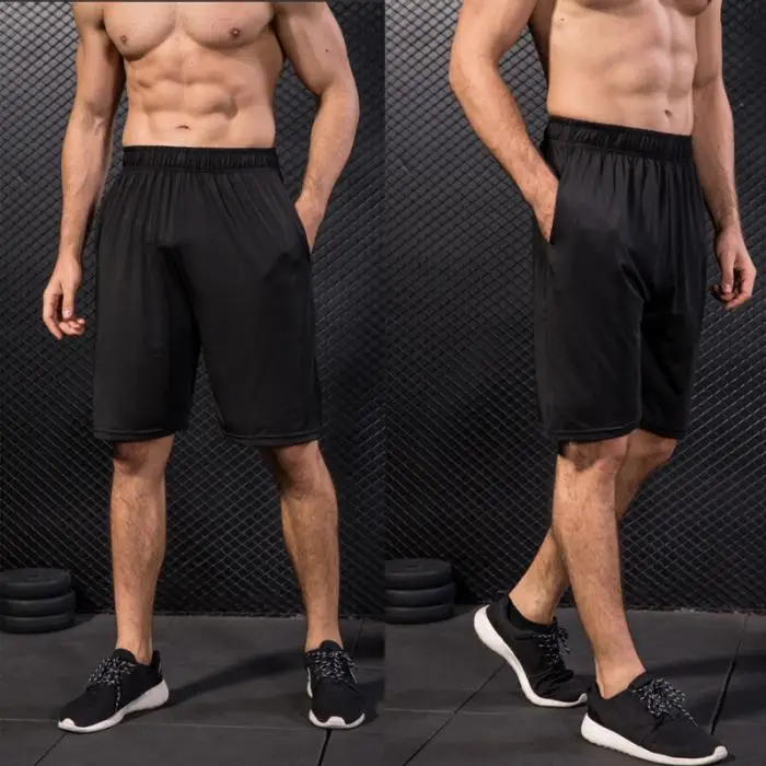 Мужские спортивные облегающие шорты эластичные быстросохнущие дышащие короткие спортивные шорты для баскетбола C55K распродажа