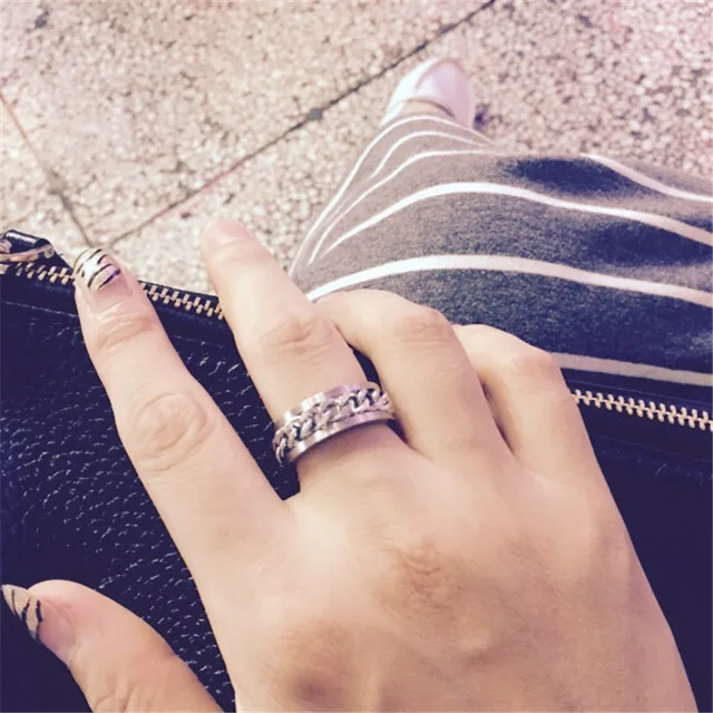 V Styled Chain Ring Bts