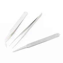 3 шт. практичный ремонт прецизионный набор инструментов из нержавеющей стали электронные пинцеты высокого качества