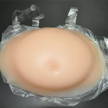 3000 г удобный реалистичный медицинский силиконовый искусственный живот, поддельный животик для ложной беременности для близнецов 8-10 месяцев живота