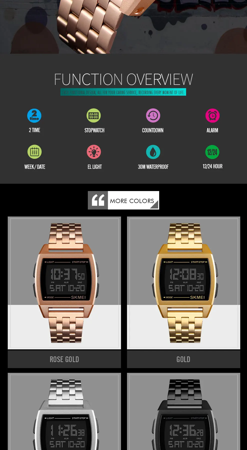 Digital watches (3)